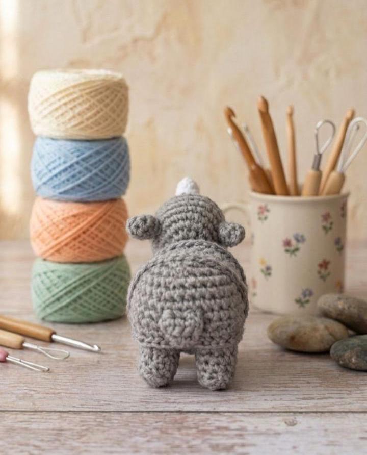 Rinoceronte Mini 🦏🩶