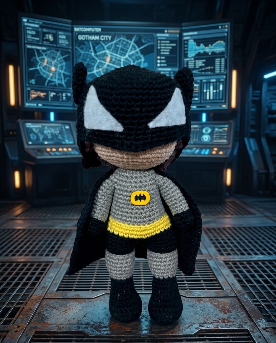 🦇✨ Batman tejido a mano ✨