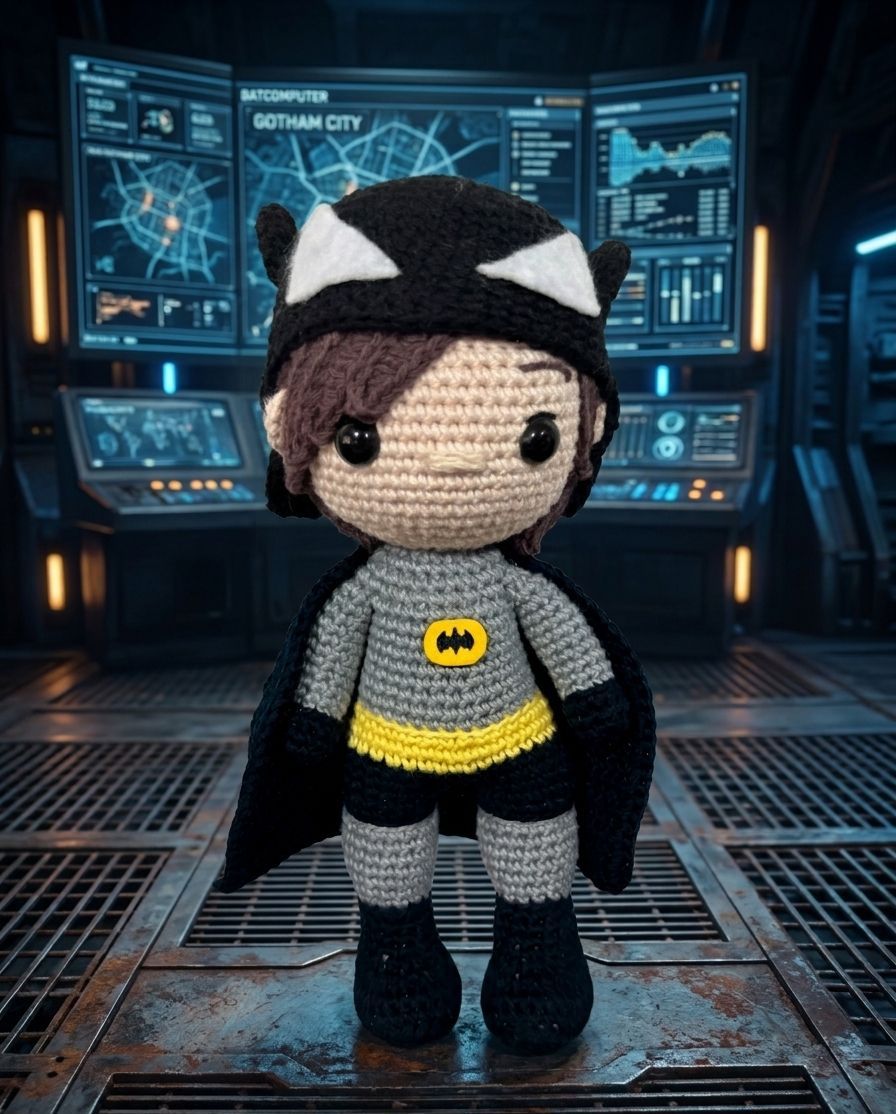 🦇✨ Batman tejido a mano ✨